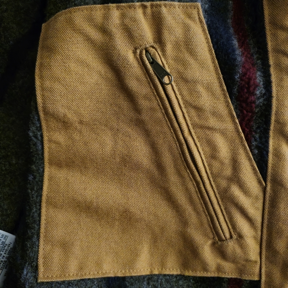 Carhartt Brown Detroit Jacket with Dark Brown Collar - Picture 6 of 13